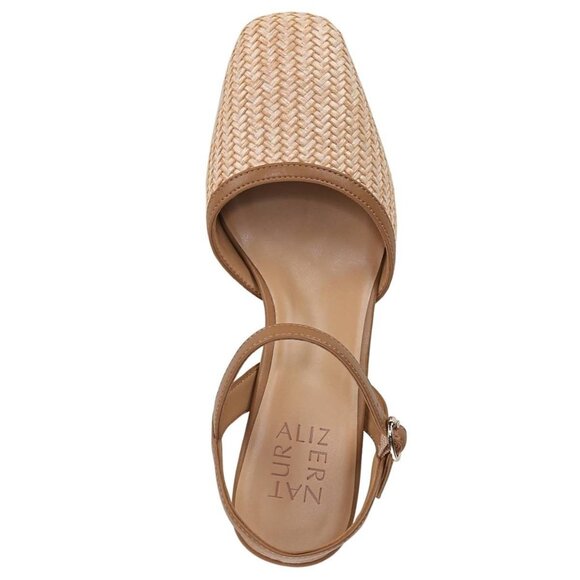 Naturalizer Wave Square Toe Ankle Strap Pumps - Picture 4 of 4